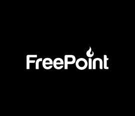 Logo brand Freepoint nero