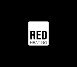 Logo brand Red Heating nero